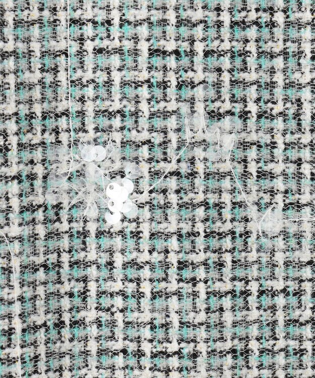 TOCCA SPANGLE OF FLOWER ドレス グリーン系5