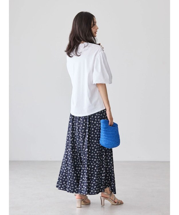 AMERICAN HOLIC ボリュームスリーブカットプルオーバー Off White