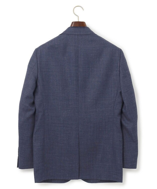 J.PRESS MEN 【NEW STAGE】フレーキーシルクリネン ジャケット ネイビー系