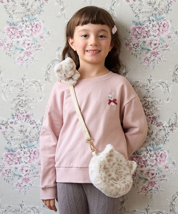 ANY KIDS 肩のりアニマルポシェット ベンガル