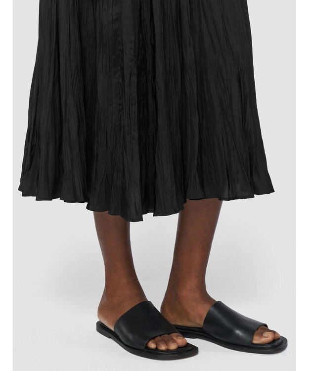 JOSEPH 【洗える】ハボタイ　シルクスカート Black