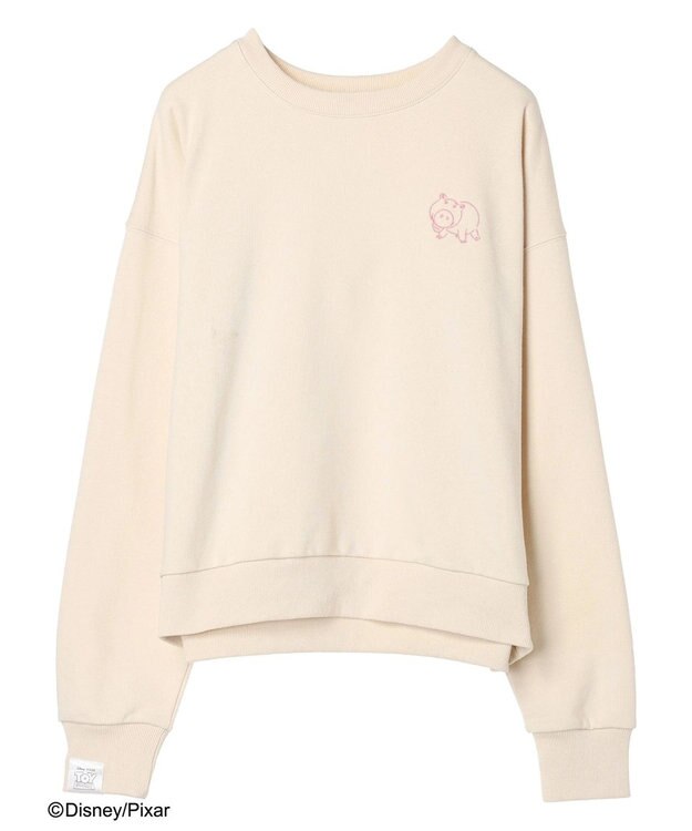 Green Parks ＴＯＹ　ＳＴＯＲＹ／ワンポイント裏毛スウェット Pink