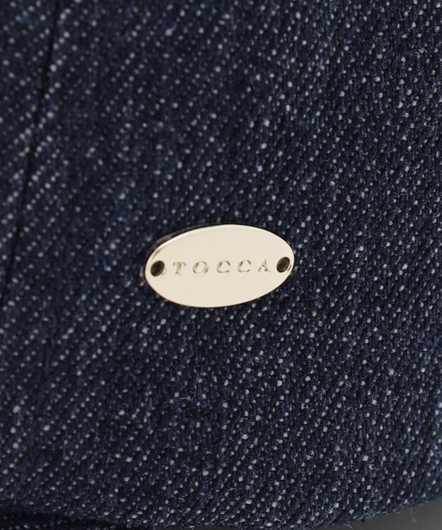 TOCCA 【サイズ調整可・深め】CROWN LOGO CAP キャップ ネイビー系