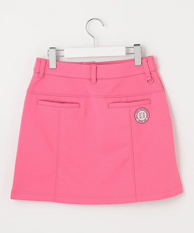 23区GOLF 【WOMEN】【吸水速乾/UVケア】ダンボールニット 台形 スカート ピンク系