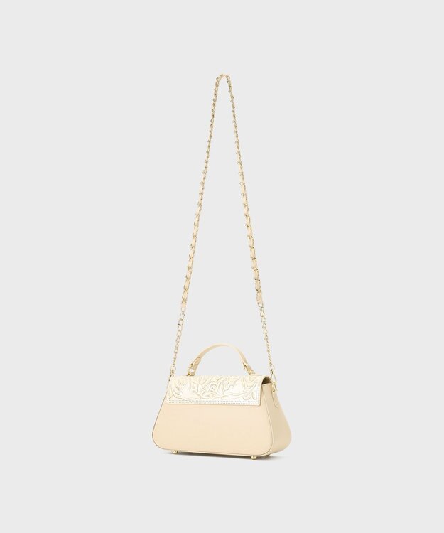 GRACE CONTINENTAL DesignMiniBagーCh ゴールド