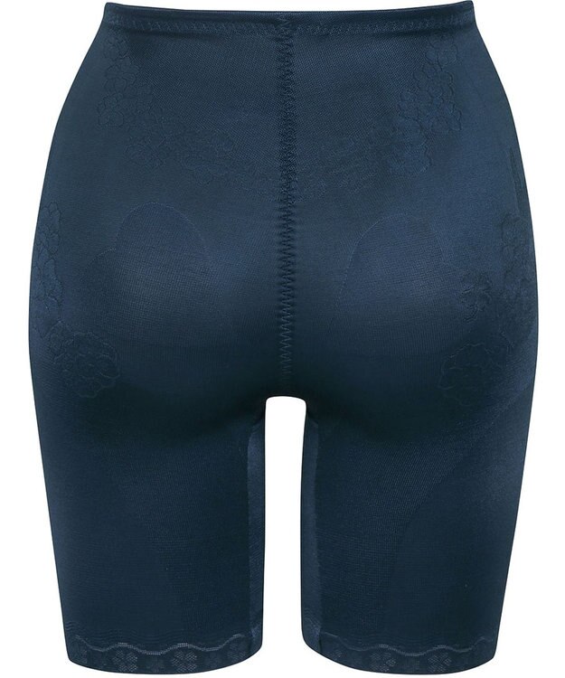 Wing ガードル 【キュッとアップパンツ】 ヒップをまるくメリハリあるラインに ラクにおなか押さえ ロング丈 KQ0745 ウイング／ワコール グリーン