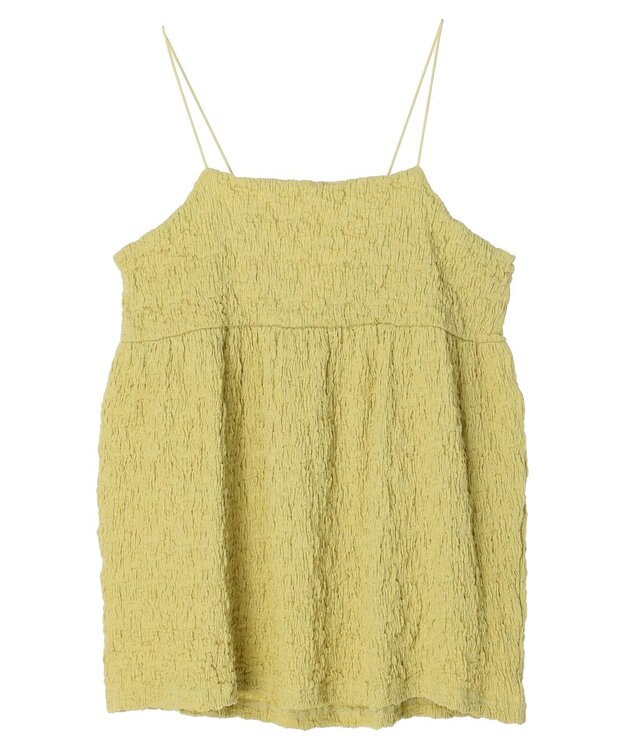 Green Parks カットＪＱキャミソール Light Green