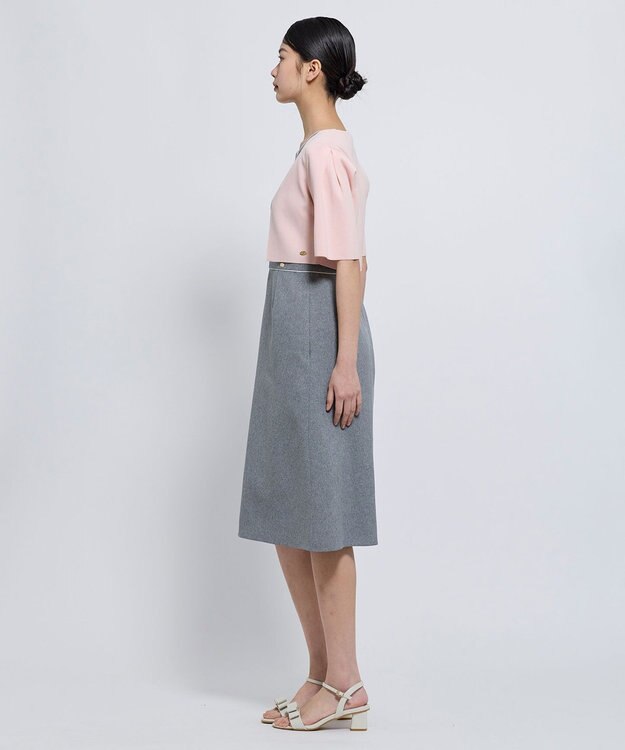 TOCCA 【松木育未さん着用】CREPE BOLERO ボレロ ピンク系