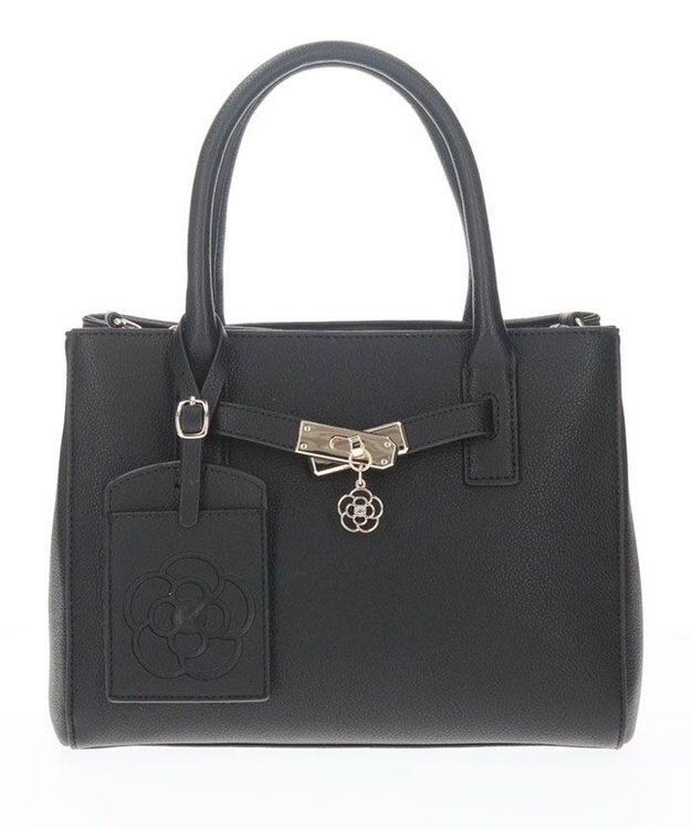 CLATHAS セレスト 2WAYミドルトートバッグ（パスケース付） ブラック