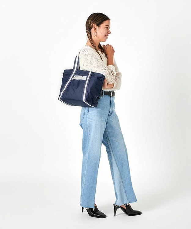 LeSportsac SM E/W EVERYDAY TOTE/スペクテイターディープブルー スペクテイターディープブルー