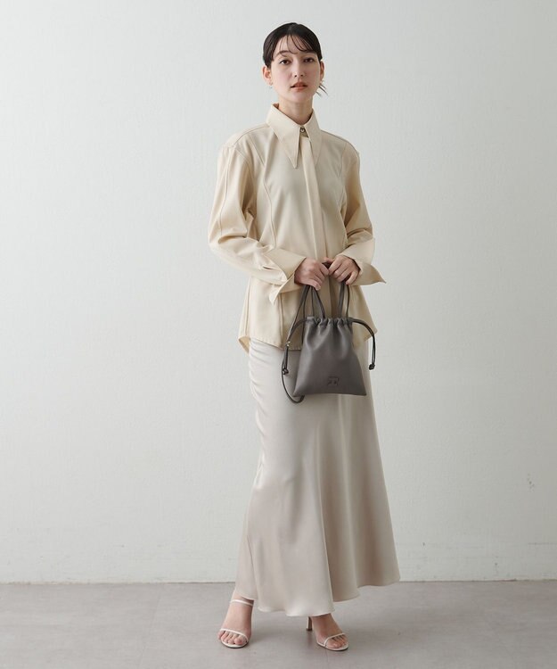 IACUCCI 【BEST SELLER】グラネッロ 2WAYTOTE  CERVO グレー