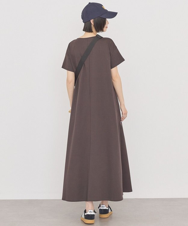 AMERICAN HOLIC 【選べる丈】フレアワンピース Black