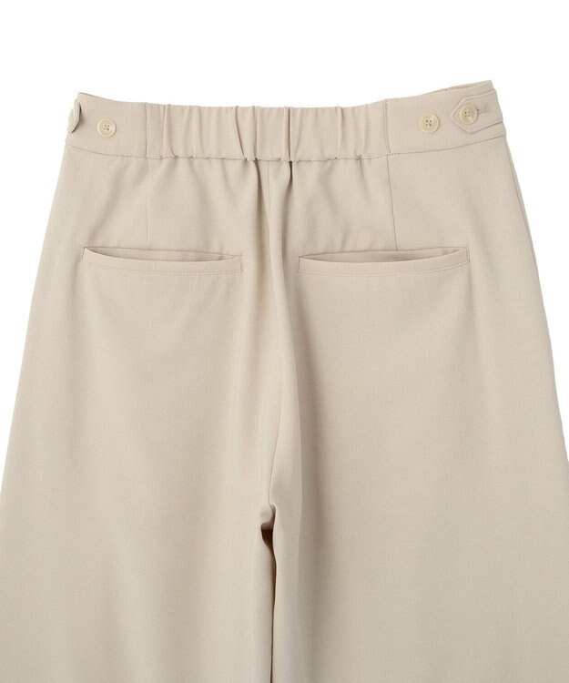 Green Parks イージーケアキュロットパンツ Light Beige