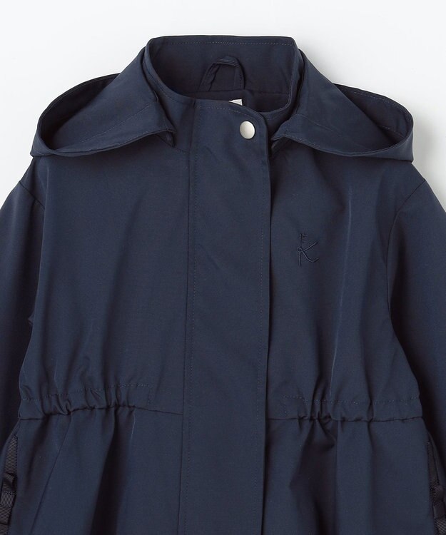 組曲 KIDS 【110-140㎝】フリルマウンパ ネイビー