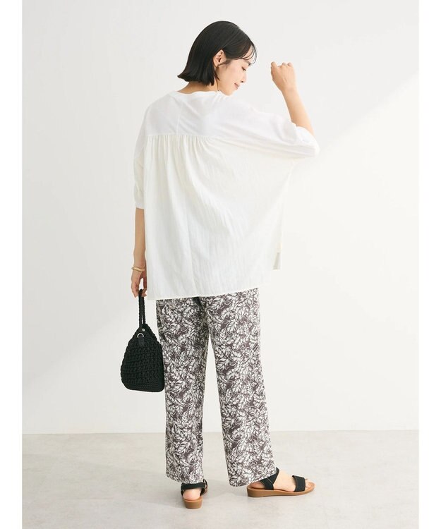 Green Parks ナイロンドッキングカットチュニック White