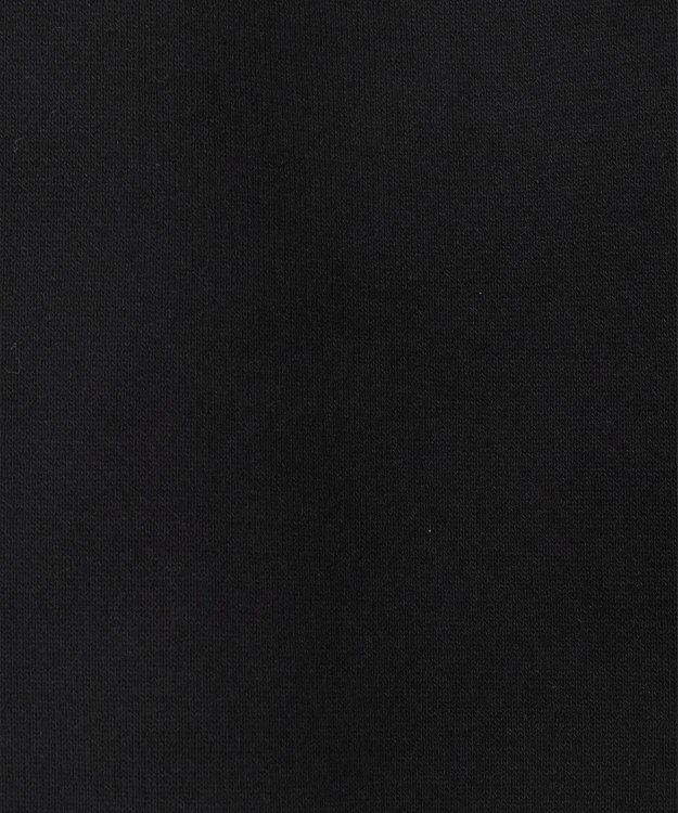 BEIGE， 【BEIGE,ecru/WEB限定・洗える】LOOP BACK / コットンワイドストレートパンツ Black