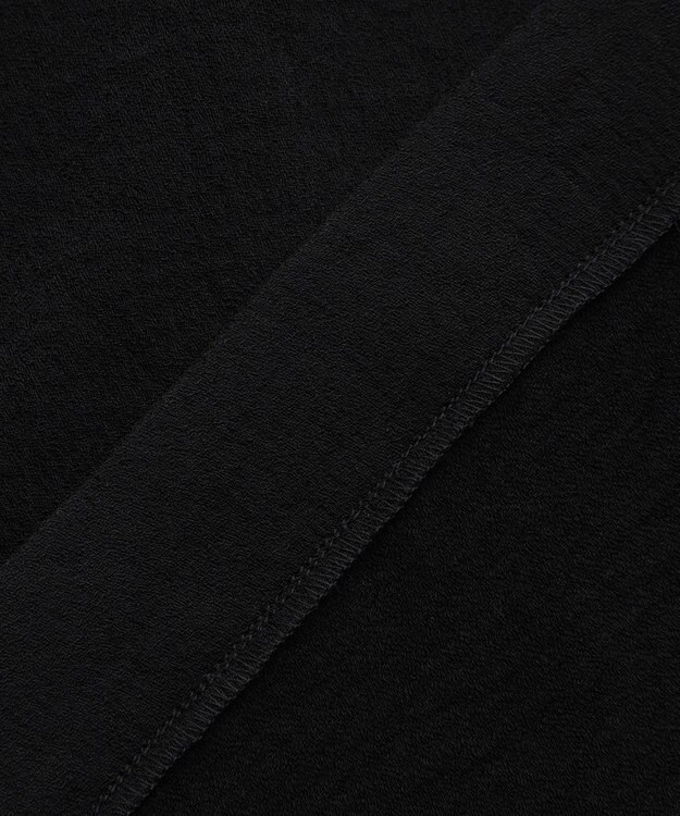 BEIGE， BROOM / スウェット風ライトフォルムプルオーバー Black