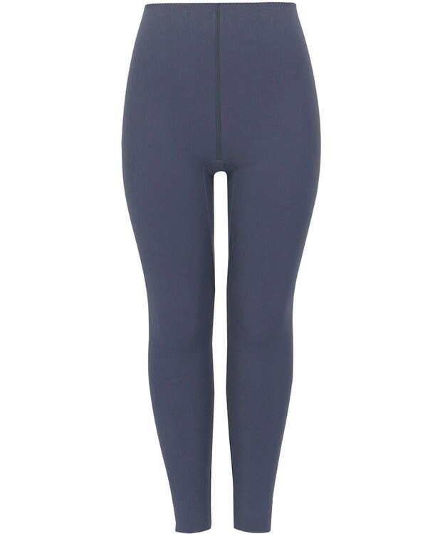 Wing あったかインナーボトム 綿100％(肌側) アウターにひびきにくい ムレにくい 【綿の贅沢 ここちフラット】 足首丈 秋 冬 ER4873 ウイング／ワコール バイオレット