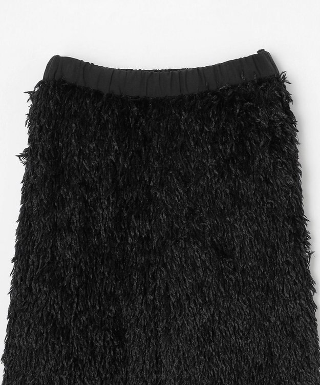 NAVE 【Nave・洗える】フェザーフリンジ イージーパンツ ブラック系