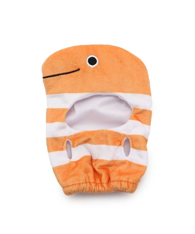 Mother garden しろたん ついてきちゃうしろたん マスコット 着せ替え服 《サメポンチョ /恐竜ポンチョ /タコ頭巾 /甲羅リュック /にしきあなご /かわうそポンチョ 》単品 にしきあなご