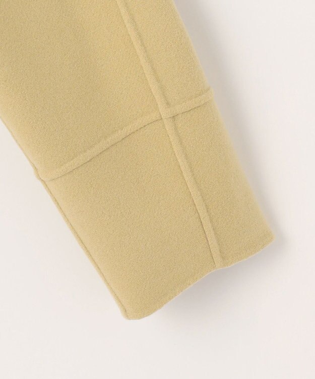 NAVE 【Nave】メルトンリバー ステンカラークロップド コート イエロー系