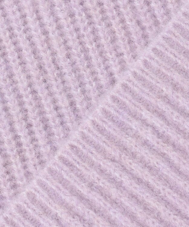 ANY SIS 【洗える】ボトルネックボタンポイントAir ニット ライラック