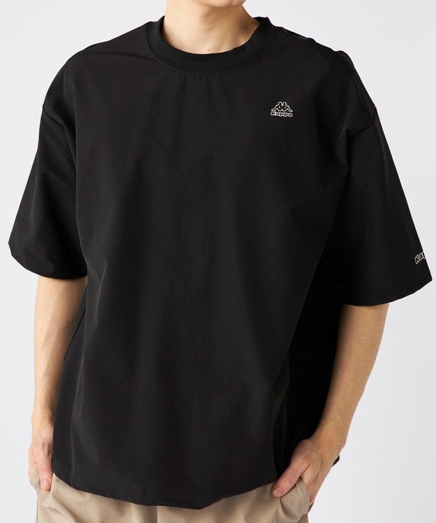 OP／FILA 【Kappa】ナイロンセットアップ　トップス ブラック