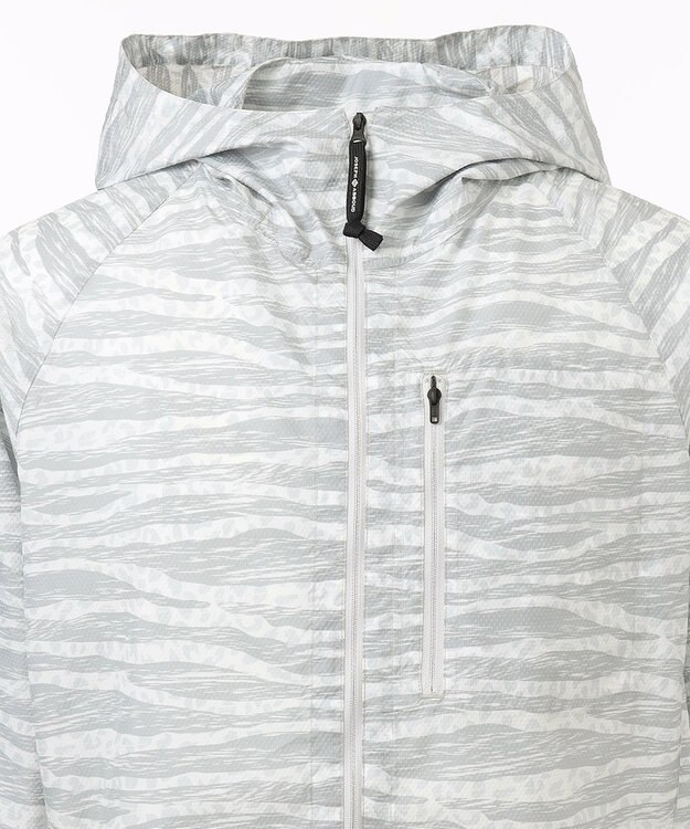 JOSEPH ABBOUD MOUNTAIN エンボスサファリカモ フルジップパーカー グレー系5