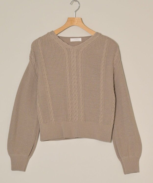 ONWARD Reuse Park 【any SiS】ニット秋冬 ブラウン