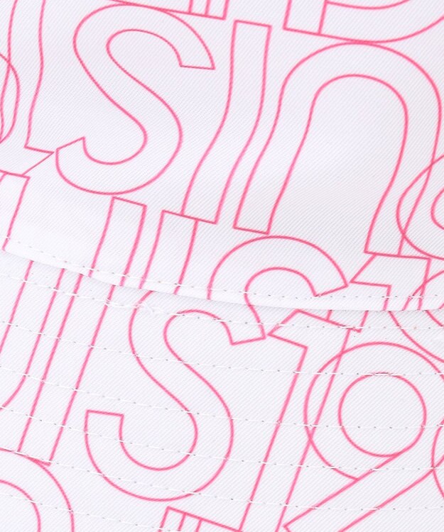 23区GOLF 【WOMEN】無地×総柄2WAYリバーシブルバケットハット ピンク系5