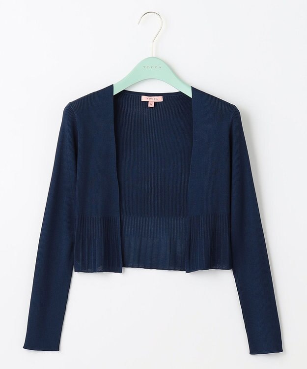 TOCCA 【洗える！】AJISAI ボレロ ネイビー系