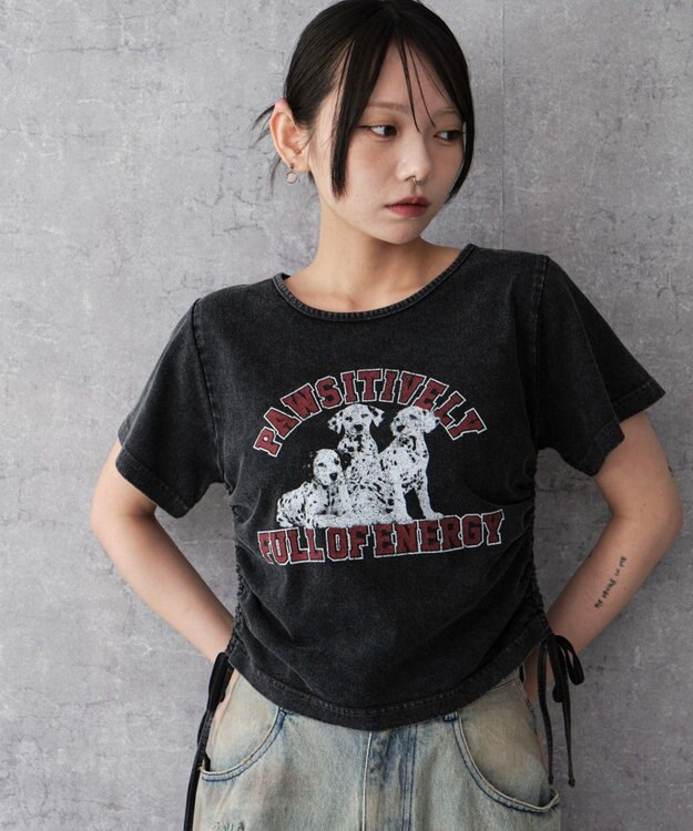 WEGO ヴィンテージライクドロストちびT 柄5