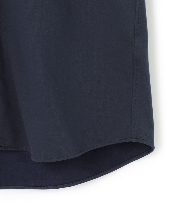 JOSEPH HOMME ツイルネルジャージー　レギュラーカラーシャツ ネイビー系