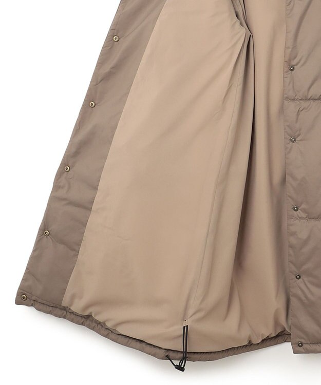 J.PRESS YORK STREET 【WOMEN】中綿フードコート ブラウン系