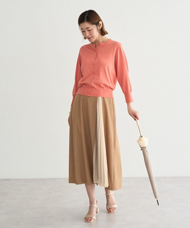 YECCA VECCA 【Wpc.】16本骨切り継ぎライン Beige