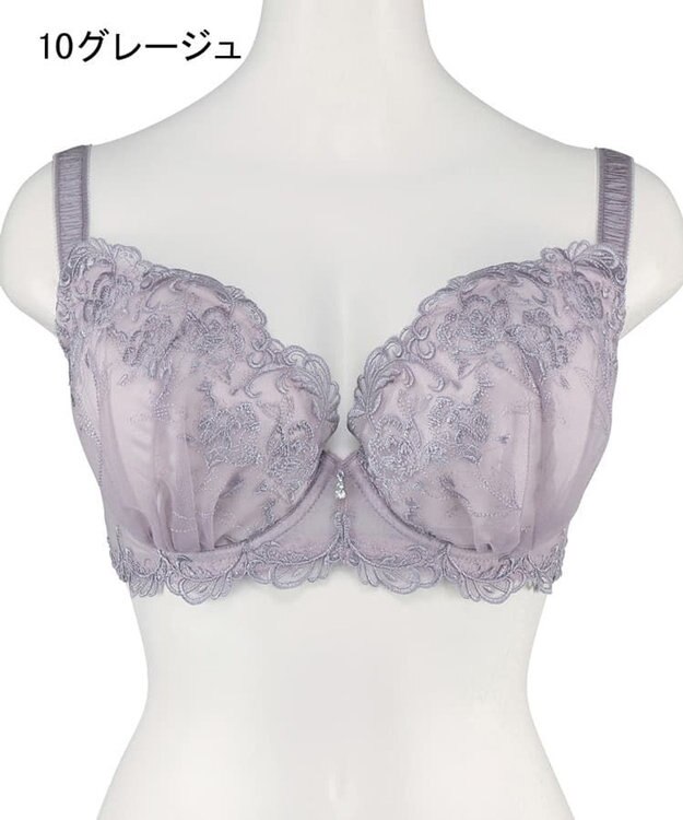 San-ai Resort（三愛水着楽園） 【エレガントコレクション2310】単品ブラHIカップ  【northerly】 グレージュ