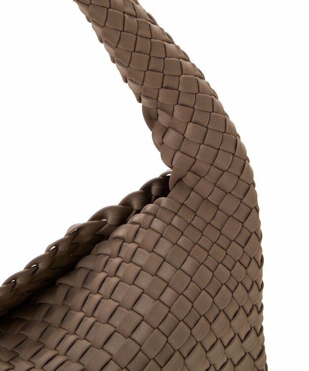 TOPKAPI 【TREASURE TOPKAPI】ネオプレン イントレチャート ワンハンドル ショルダー バッグ グレージュ