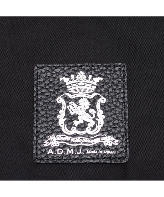 A.D.M.J. 【ナイロン】オリタタミバッグL BLACK