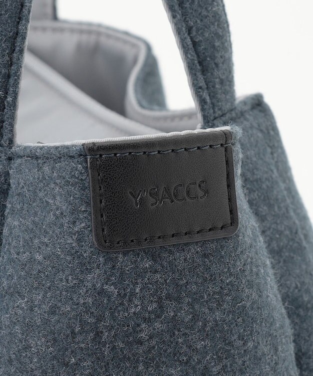 Y'SACCS フェルトトート　SSサイズ ダークグレー