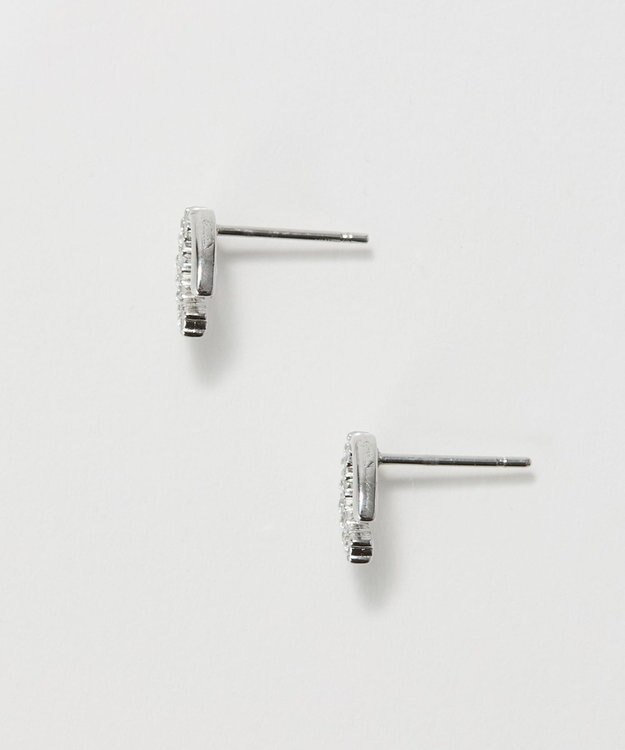 Phoebe 〈金属アレルギー対応〉グロッシーミニホースシューピアス　シルバー　ステンレス/馬蹄/蹄鉄/ラッキーモチーフ/ギフト/プレゼント シルバー