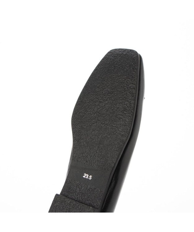 ing <ing>【WEB限定】スクエアトゥバレエシューズ ブラック