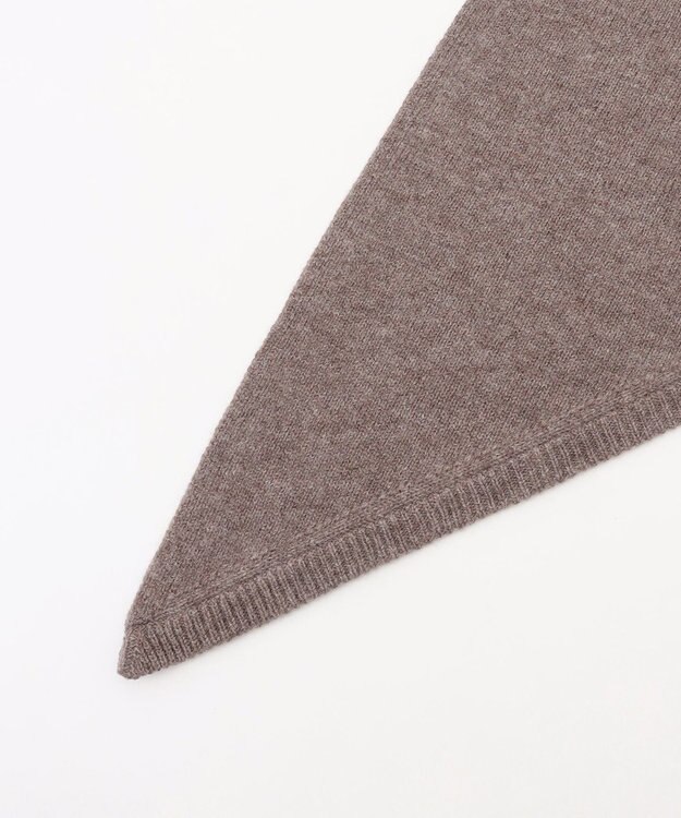 23区 【SLOW/一部店舗限定】ソフトウール ニット ストール ブラウン系
