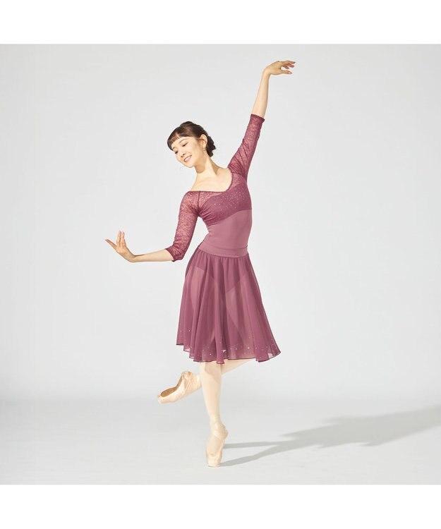 Chacott スカート アンティックローズ