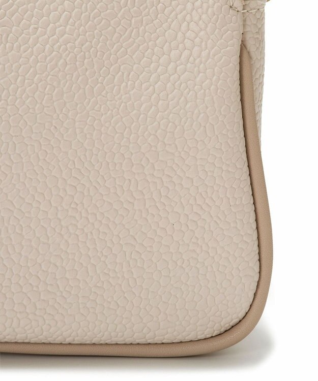 TOPKAPI 【Breath TOPKAPI】【TOPKAPI × 藤本美貴さんコラボ】スコッチグレイン サブバッグ付きミニバッグ/撥水 クリーム