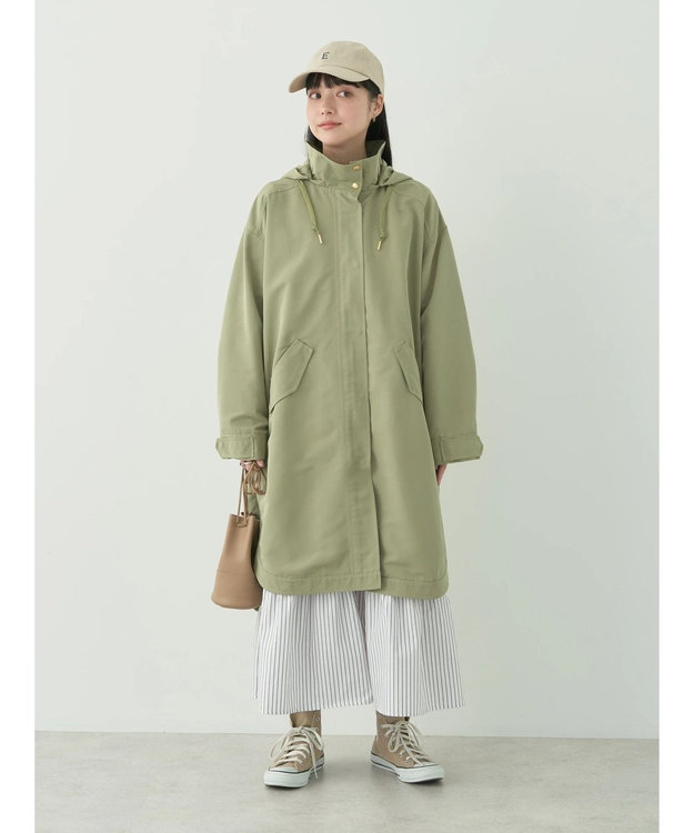 earth music&ecology モッズコート Khaki