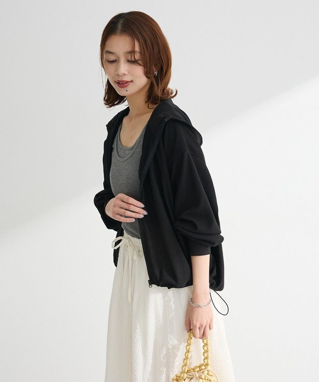 Green Parks ライトＺＩＰパーカー Black