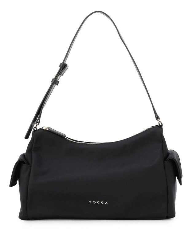 TOCCA IN CREADLE NYLON BAG Ｍ ワンショルダーバッグ ブラック系