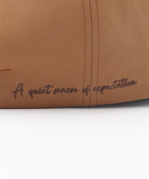 自由区 【カタログ掲載】エンブロイダリー キャップ モカ