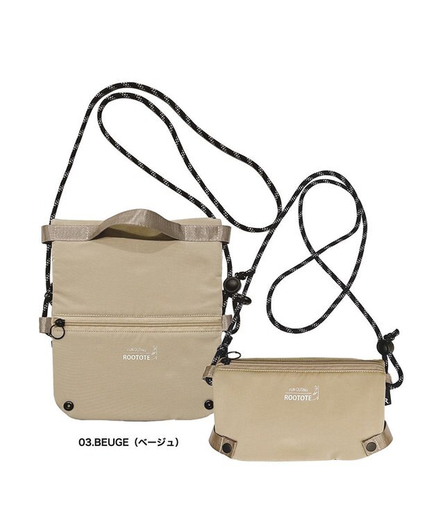 ROOTOTE 6425【簡易保冷】RT.サーモキーパー.サコッシュ-A 03：ベージュ