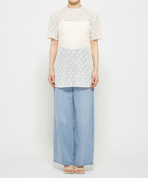 uncrave 【upper hights × uncrave】THE SISTER uncrave パンツ フェザースカイブルー